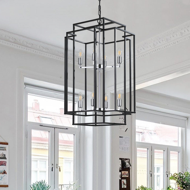 8 Lantern Tiered Chandeliers, Industrial Farmhouse Chandeliers Unavailable Platforms- Temu