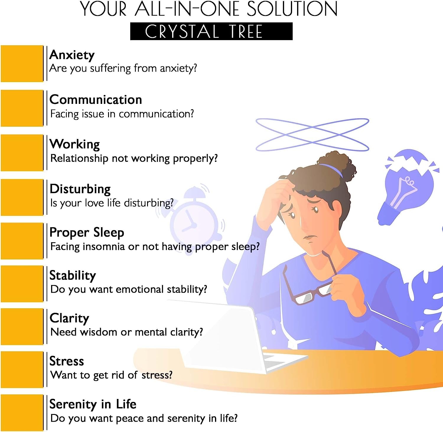 Rose Quartz Crystal Tree of Life for Women Office Decor, Good Luck, Money, Meditation, Positivity, Handmade Healing Crystal Stones Bonsai Tree Spiritual Birthday Gifts for Women