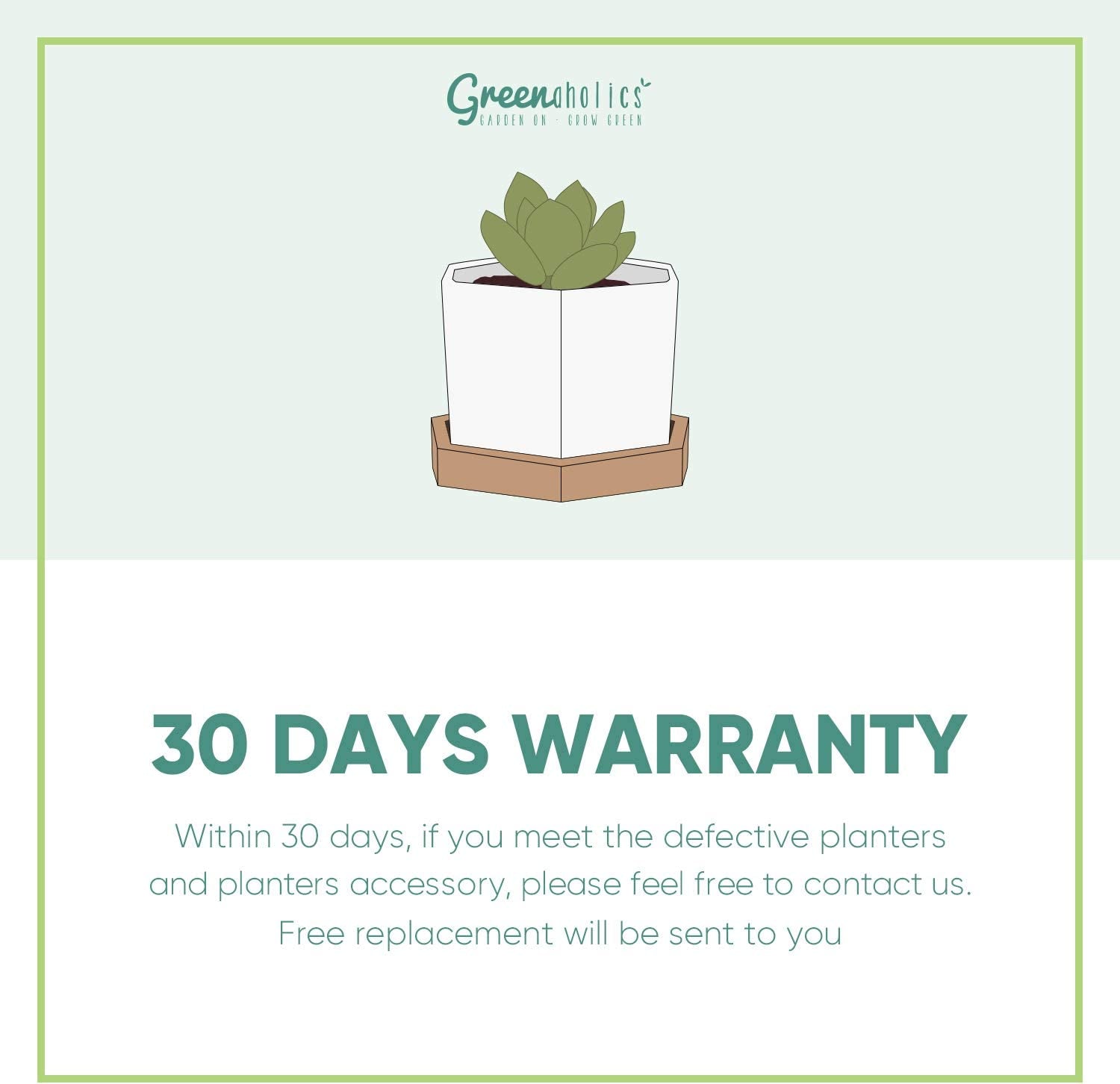 Ceramic Flower Pots - 6 Inch + 5 Inch Planters with Drainage Holes for Succulent Herb Indoor Decoration - Blue, Set of 2