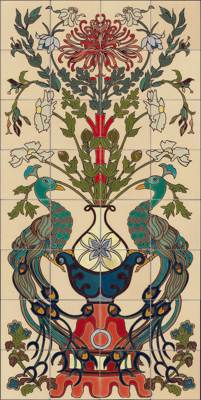 Peacock Mural