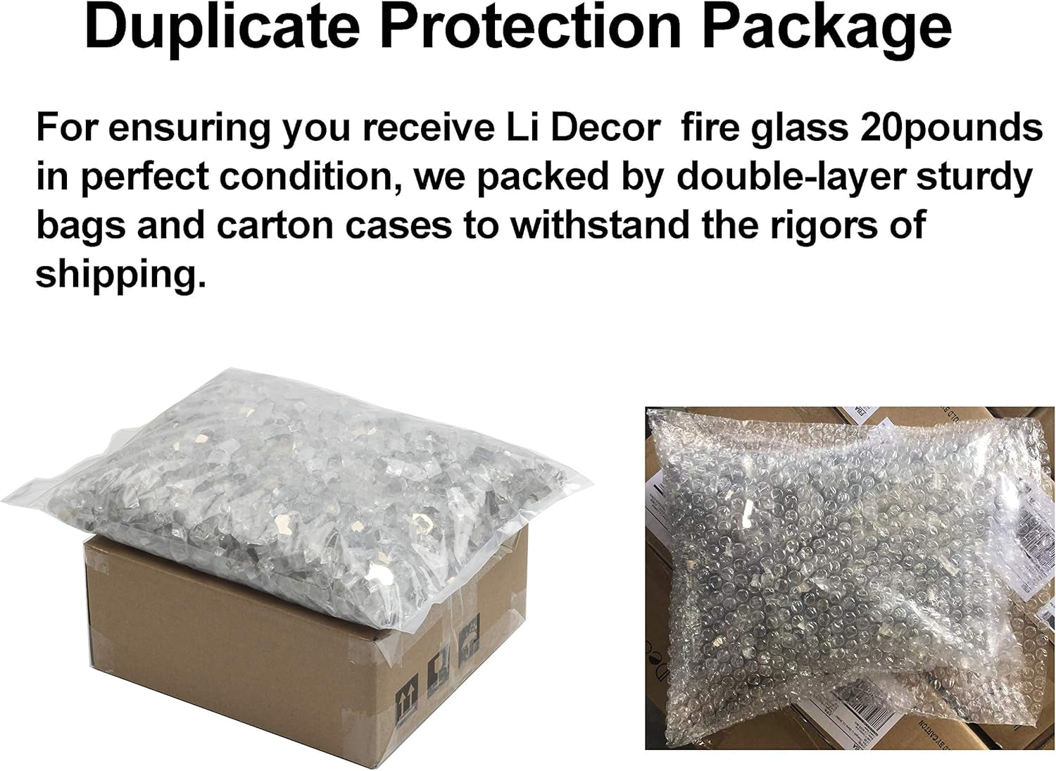 20Lb Fire Glass Diamonds 1 Inch Fire Pit Glass Fire Glass Rocks for Gas Fireplace Blended Margarita Azure Blue,Pink,Crystal Luster