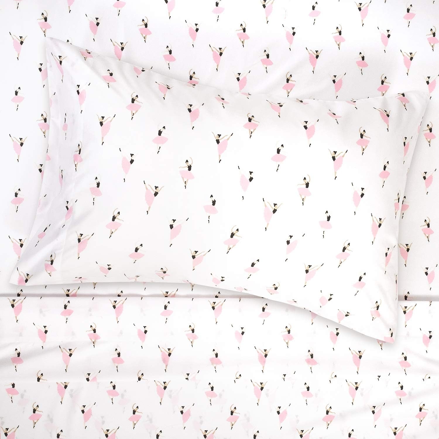 1500 Supreme Kids Bed Sheet Collection - Fun Colorful and Comfortable Boys and Girls Toddler Sheet Sets - Deep Pocket Wrinkle Free Soft and Cozy Bedding - Full, Ballerinas