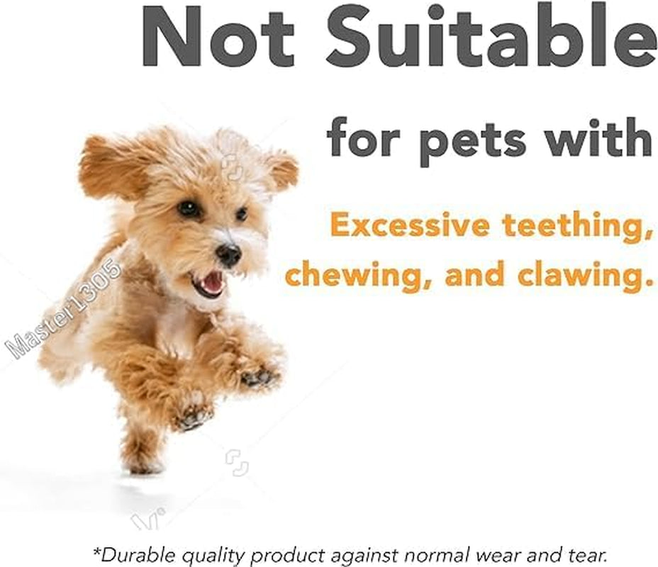 Donut Dog Bed Faux Fur Fluffy Calming Sofa for Medium Dogs, Soft & Plush anti Anxiety Pet Couch for Dogs, Machine Washable Coco Pet Bed with Non-Slip Bottom, 30"X30"X7" Tan