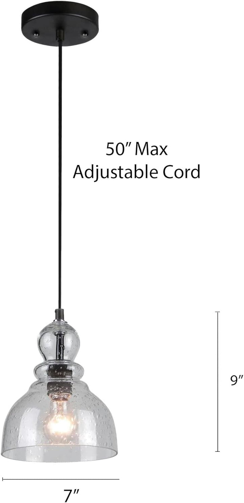 6100800 Fiona Pendant, 1-Light, Oil Rubbed Bronze