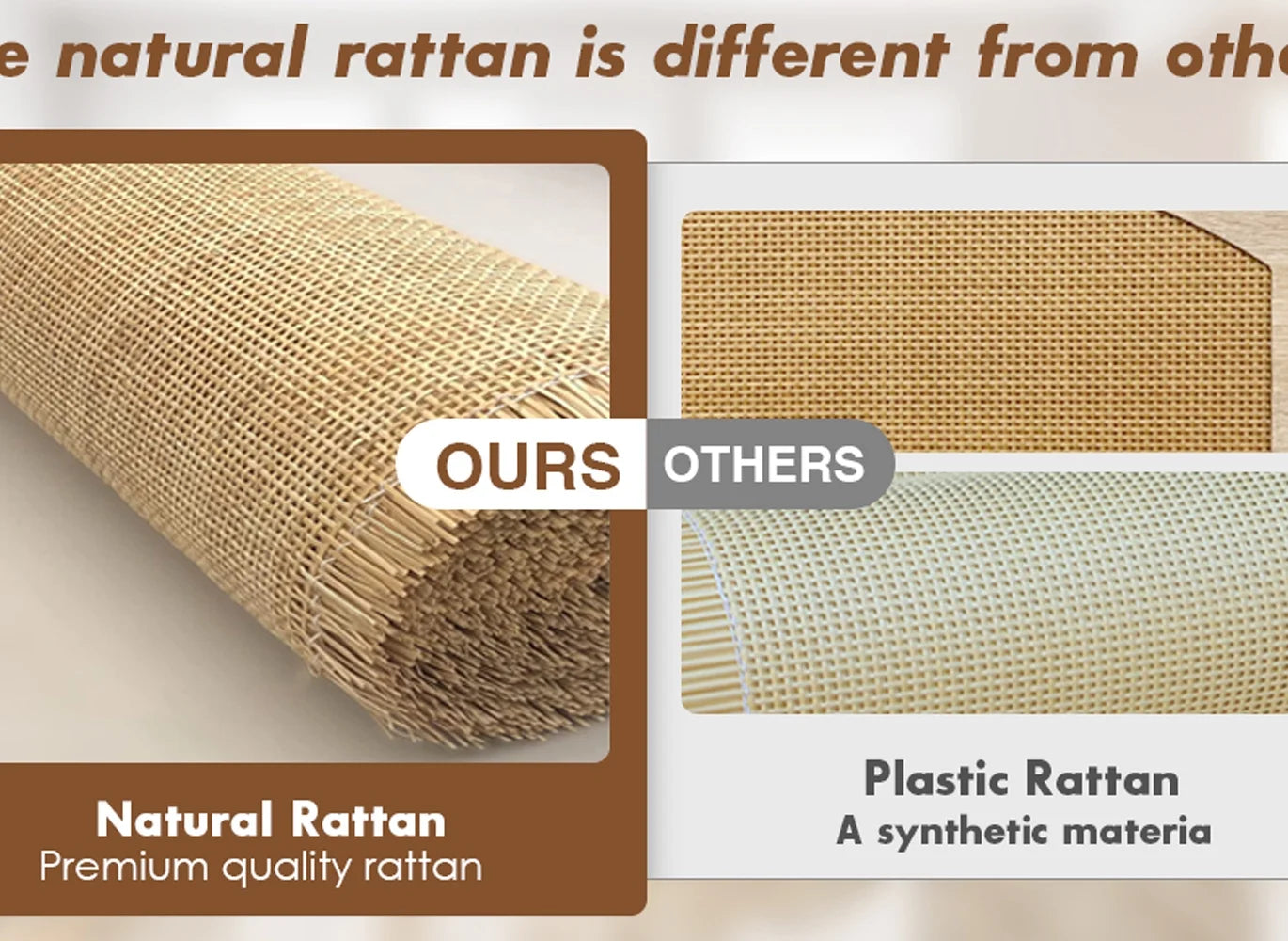 63" Buffet Sideboard Cabinets, 4 Door Rattan Storage Cabinet Accent Entryway Chest Console Table Liquor Wood Cupboard for Dining Room, Living Room, Kitchen,63 X 31.5 X 15.75 Inches,Oak Color