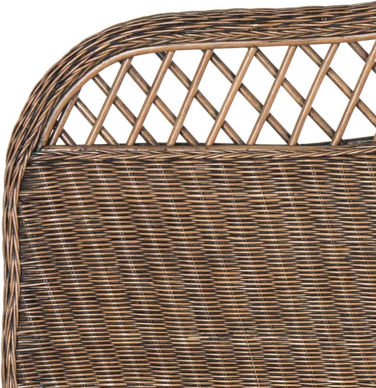 Home Collection Sephina Brown Rattan Headboard (Full)