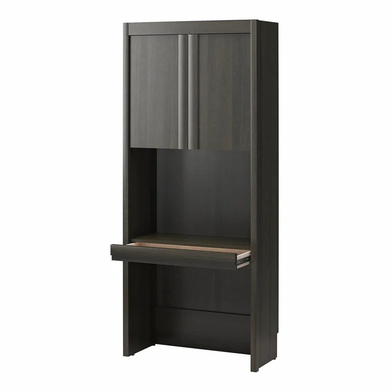 Wexford Murphy Storage Bed with 2 Vanity/Desk Storage Cabinets and Drawers