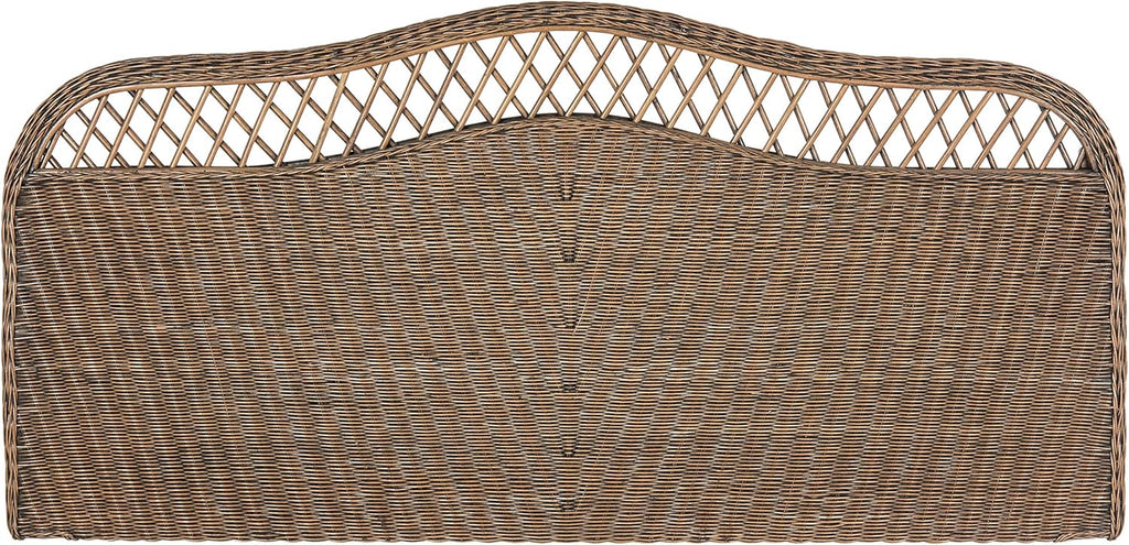 Home Collection Sephina Brown Rattan Headboard (Full)