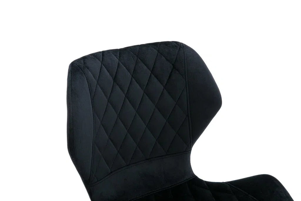 Tierone Upholstered Swivel Adjustable Height Counter Stool with Metal Frame, Modern Velvet Counter Stool