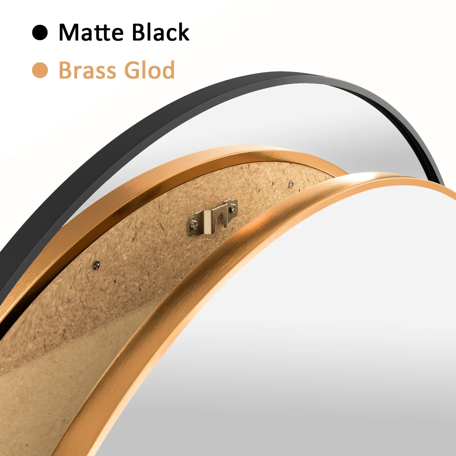 Arch Wall Mirror 20"X30" Bathroom Arched Mirror Vanity Mirror Gold