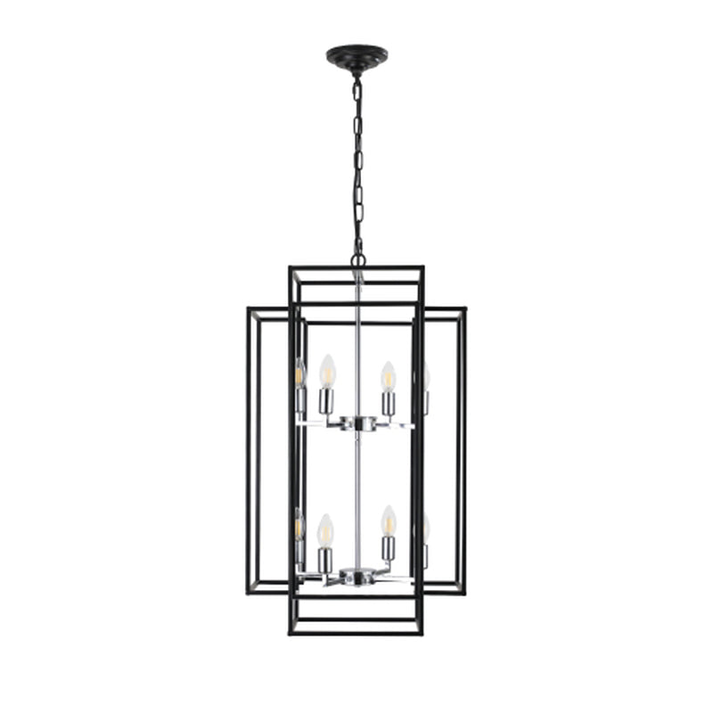 8 Lantern Tiered Chandeliers, Industrial Farmhouse Chandeliers Unavailable Platforms- Temu