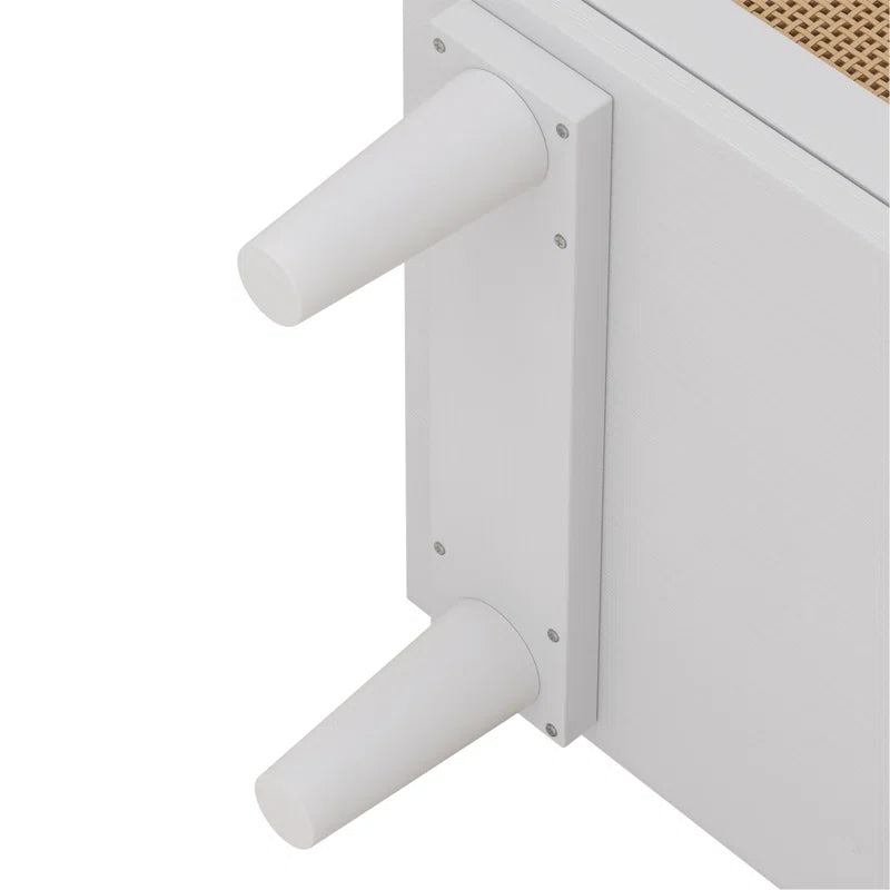 Ayanna 6 Drawer 51.18" Wide Rattan Storage Dresser