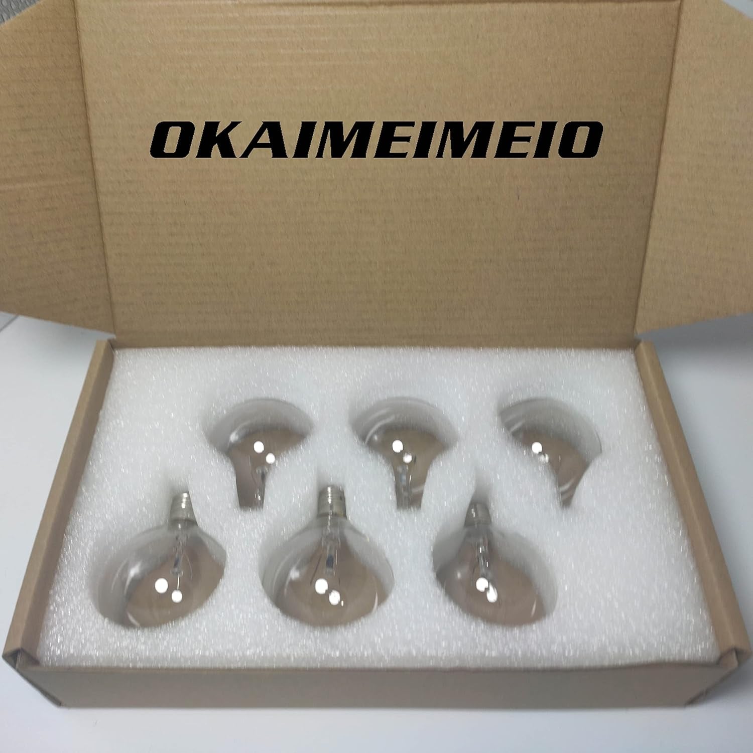 G50 Wax Warmer Bulbs, Scentsy Light Bulbs, 25 Watt Light Bulbs for Scentsy Warmers, G16.5 Globe E12 Incandescent Candelabra Base Clear Light Bulbs for Candle Wax Warmer, Long Last Lifespan 6 Pack